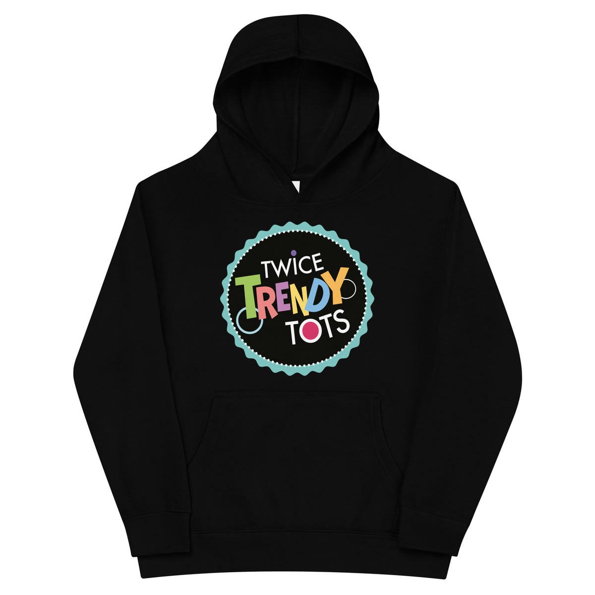 Performance | Youth Hoodie | Twice Trendy Tots | Badge Logo