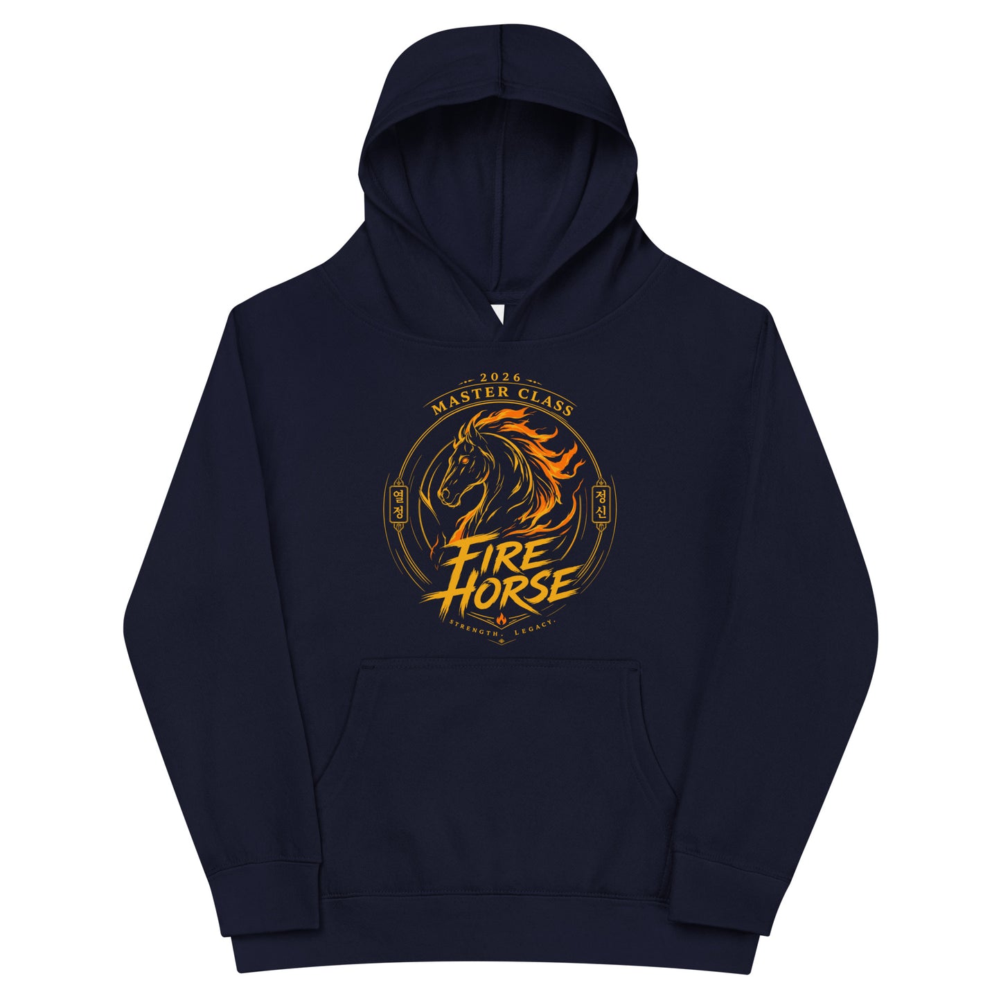 Performance | Youth Hoodie | Fire Horse Masters | Crest Logo