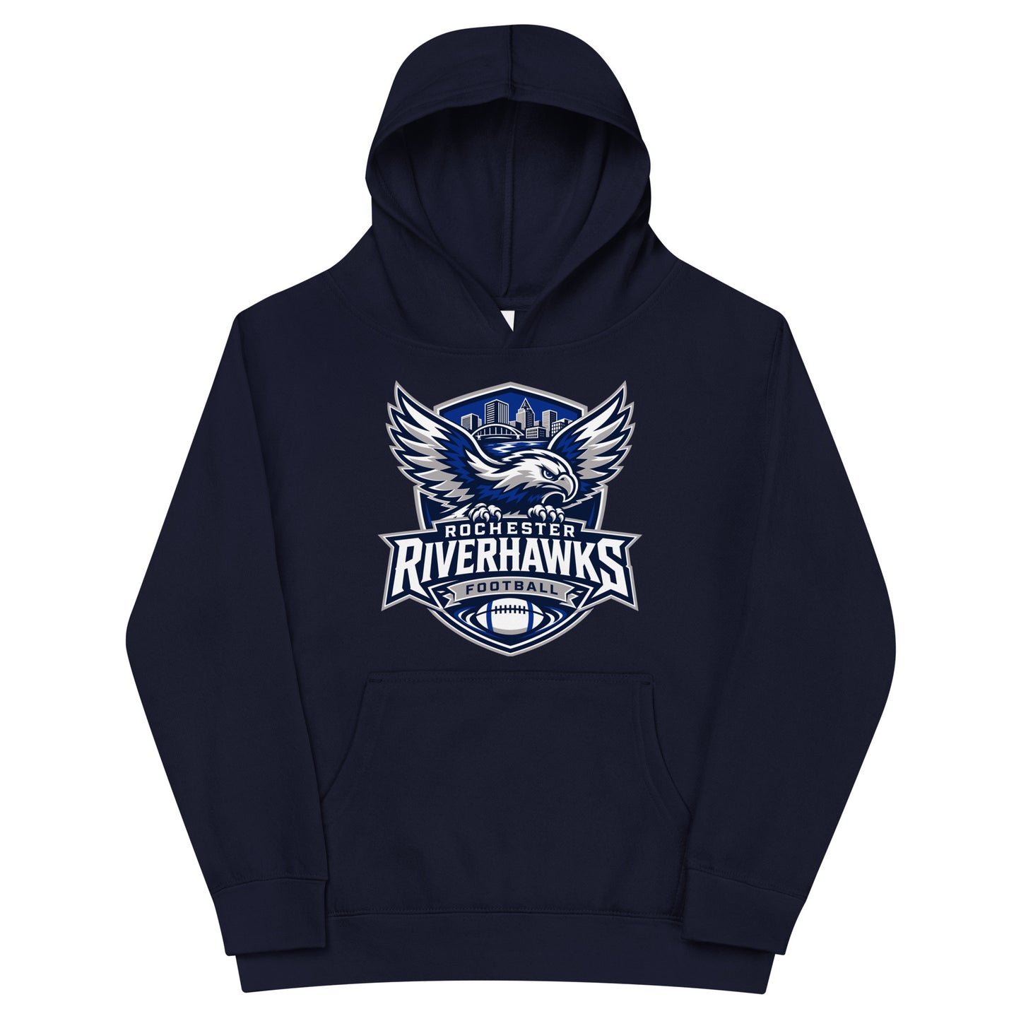 Performance | Youth Hoodie | Rochester Riverhawks | Shield Logo