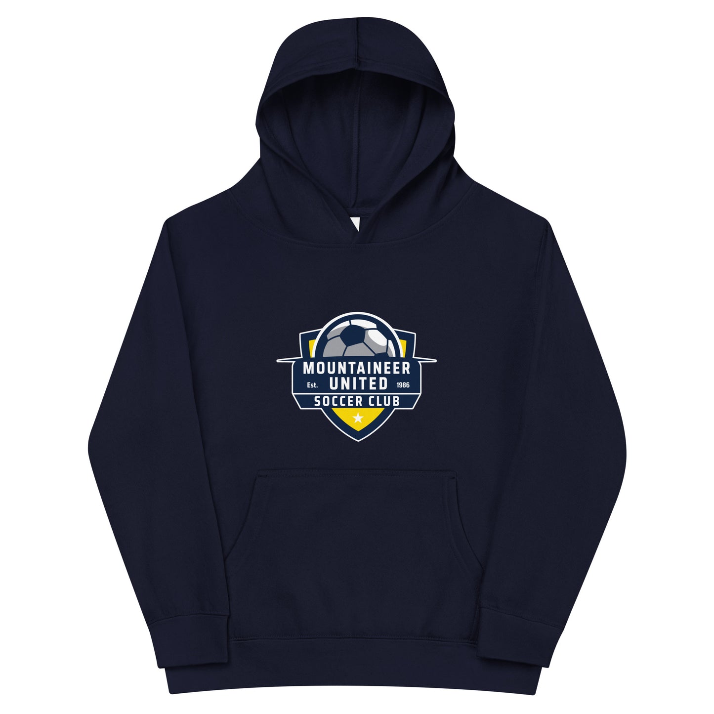 Performance | Youth Hoodie | Mountaineer United Soccer Club | Alpine Crest Logo