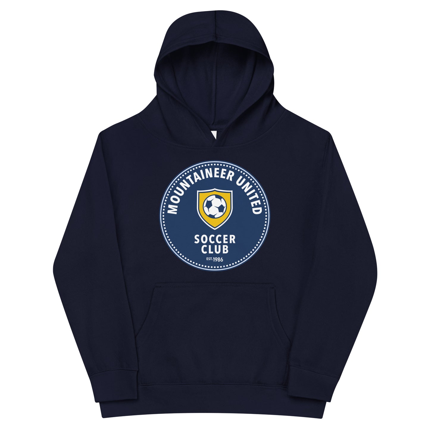 Performance | Youth Hoodie | Mountaineer United Soccer Club | Badge Logo