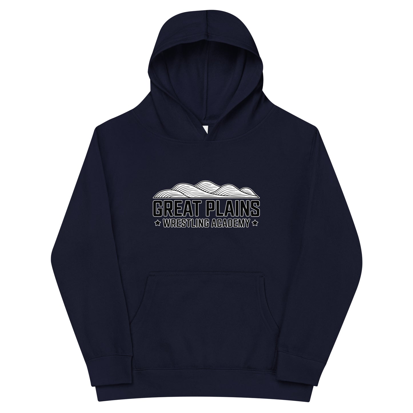 Performance | Youth Hoodie | Great Plains Wrestling Academy | Crest Logo