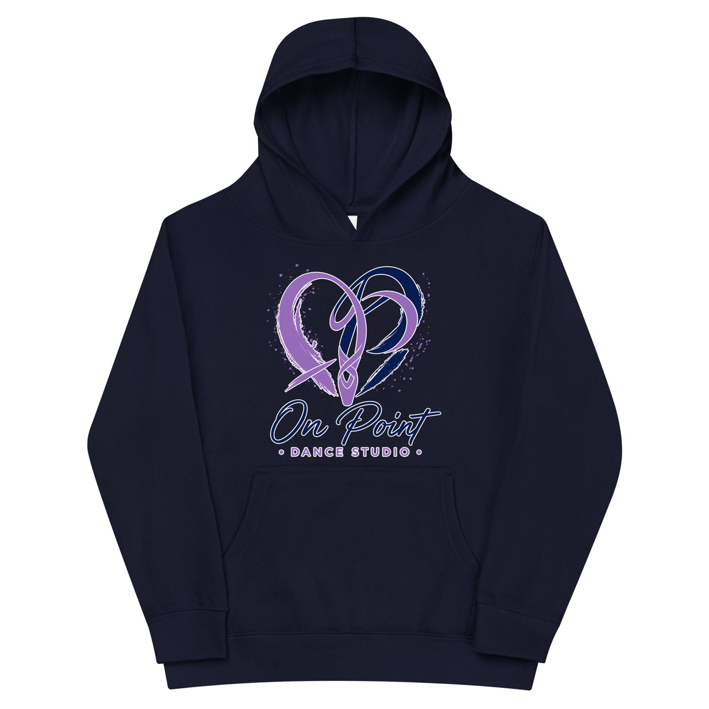 Performance | Youth Hoodie | On Point Dance Studio | Crest Logo