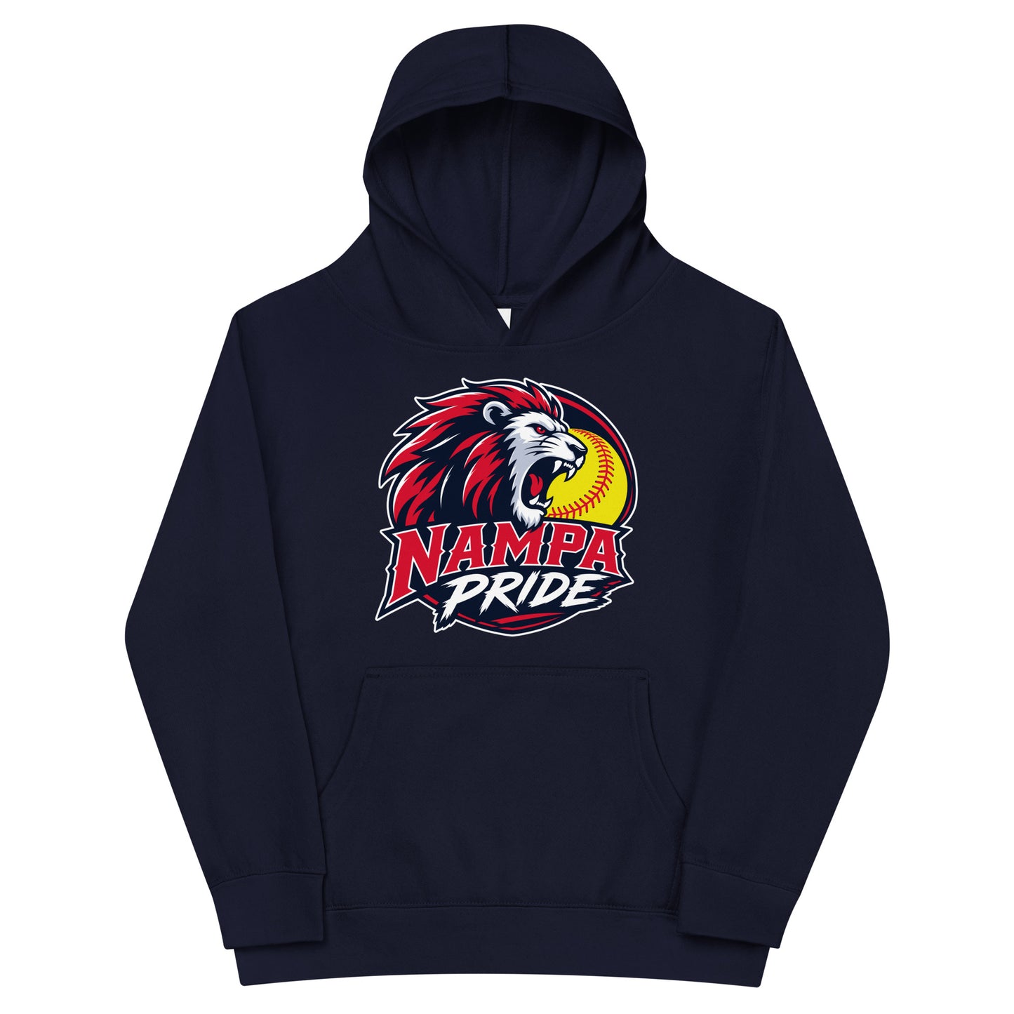Performance | Youth Hoodie | Nampa Pride | Lion Crest Logo