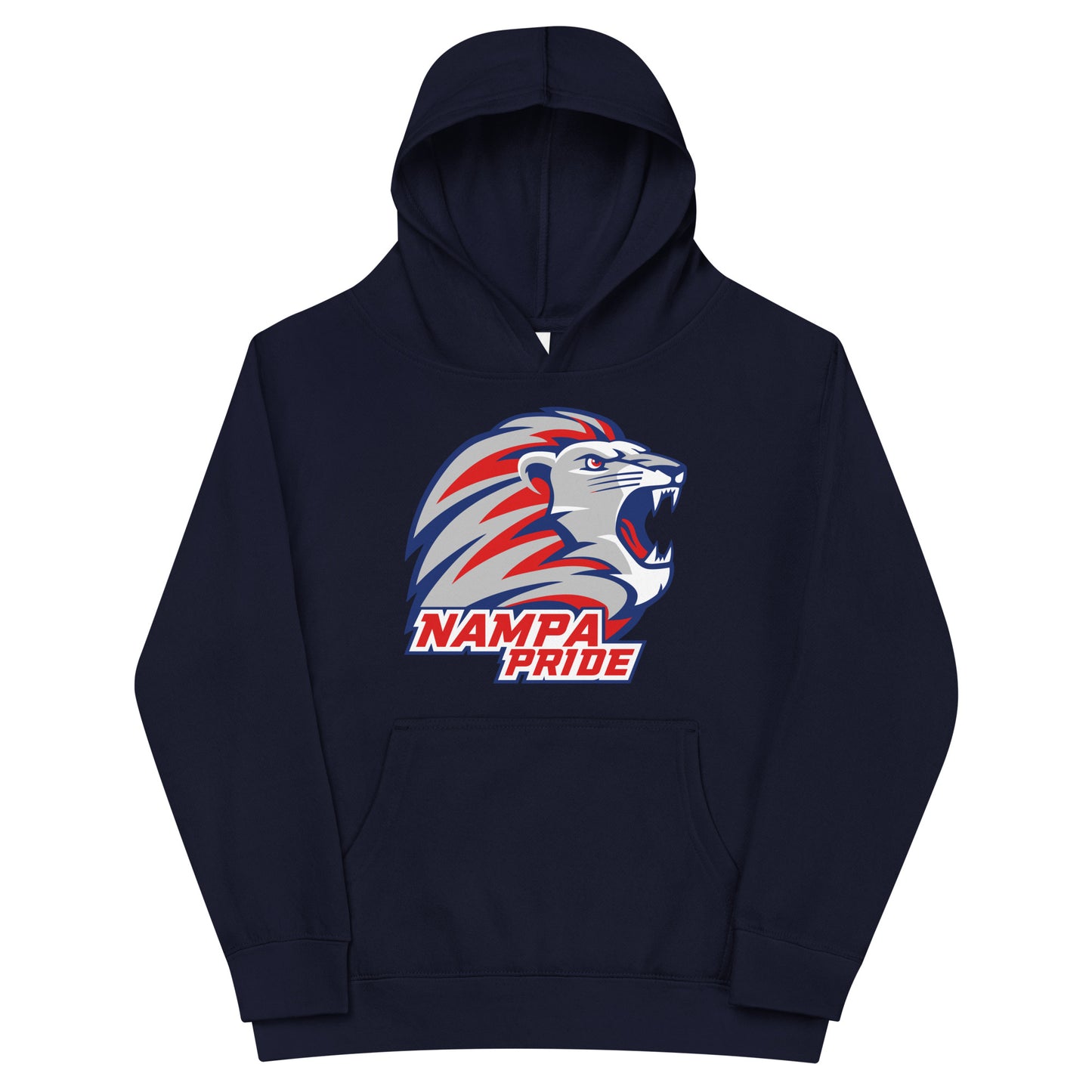 Performance | Youth Hoodie | Nampa Pride | Mascot Logo