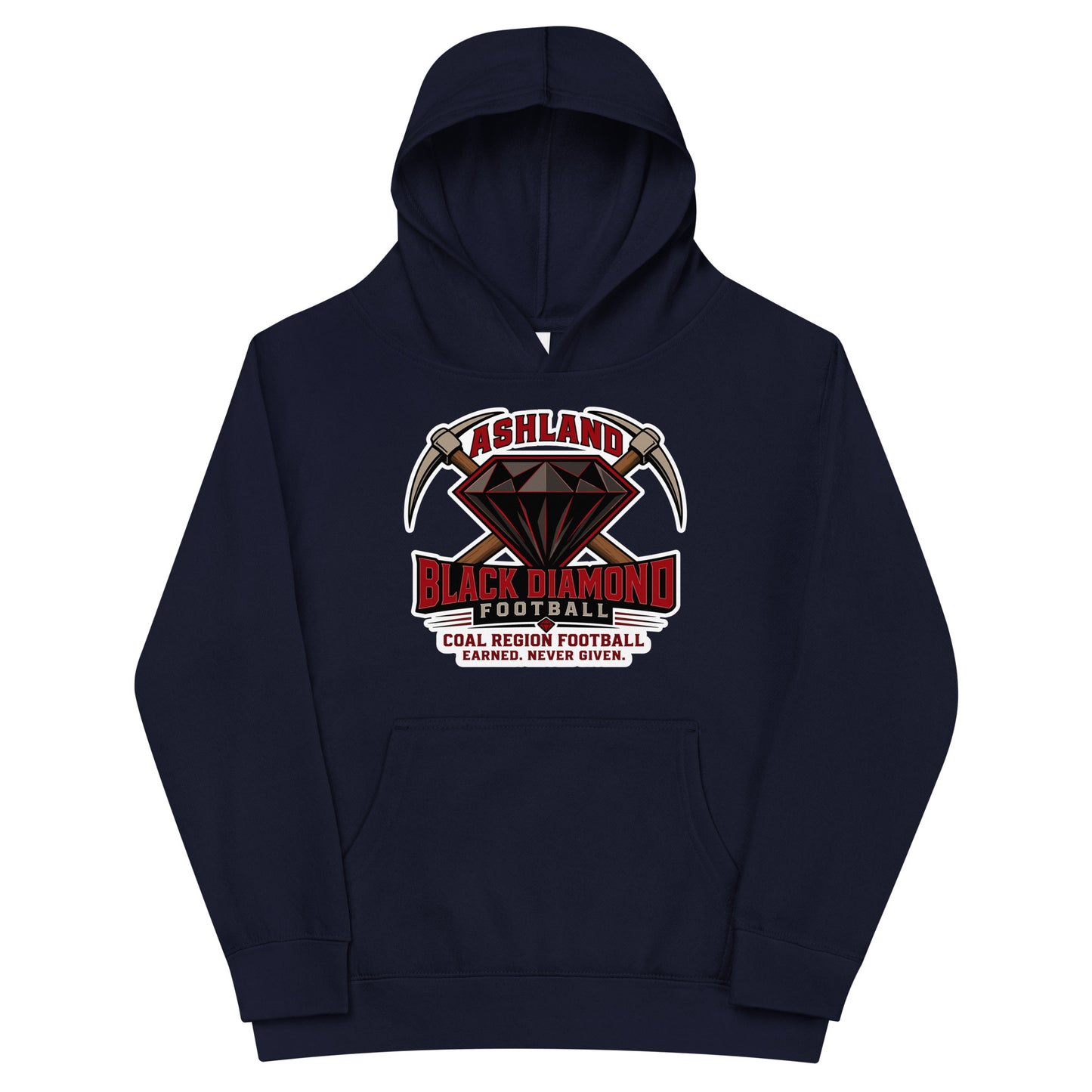 Performance | Youth Hoodie | Ashland Black Diamonds | Vanguard Logo