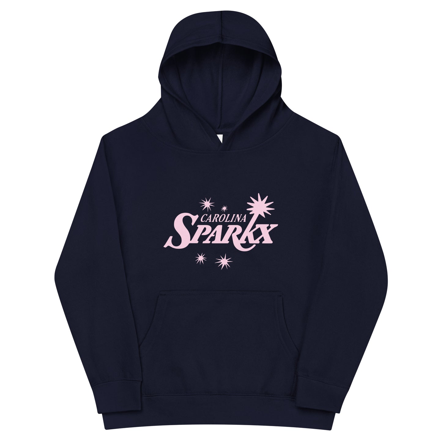 Performance | Youth Hoodie | Carolina Sparkx | Modern Script Logo