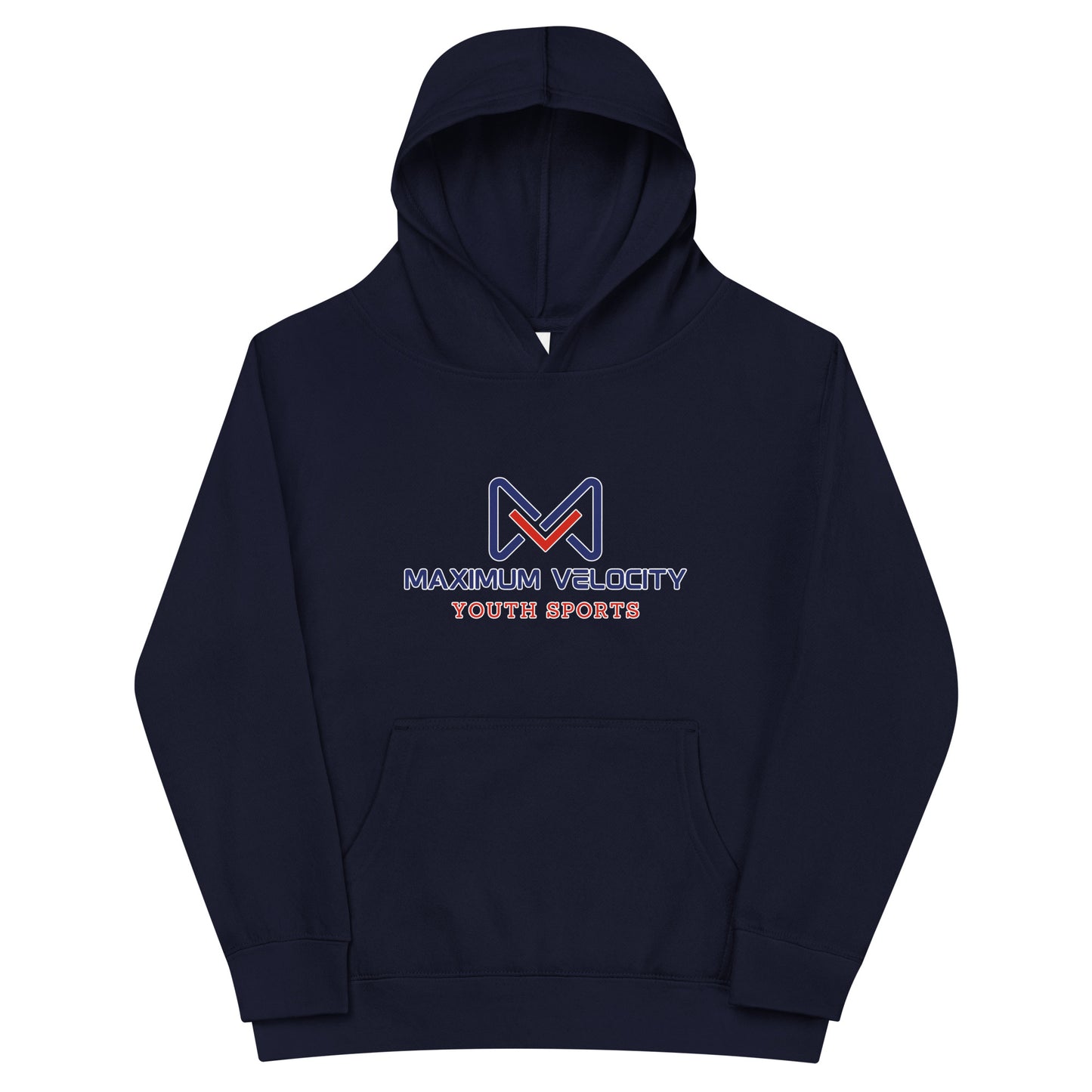 Performance | Youth Hoodie | Maximum Velocity Youth Sports | Emblem Logo