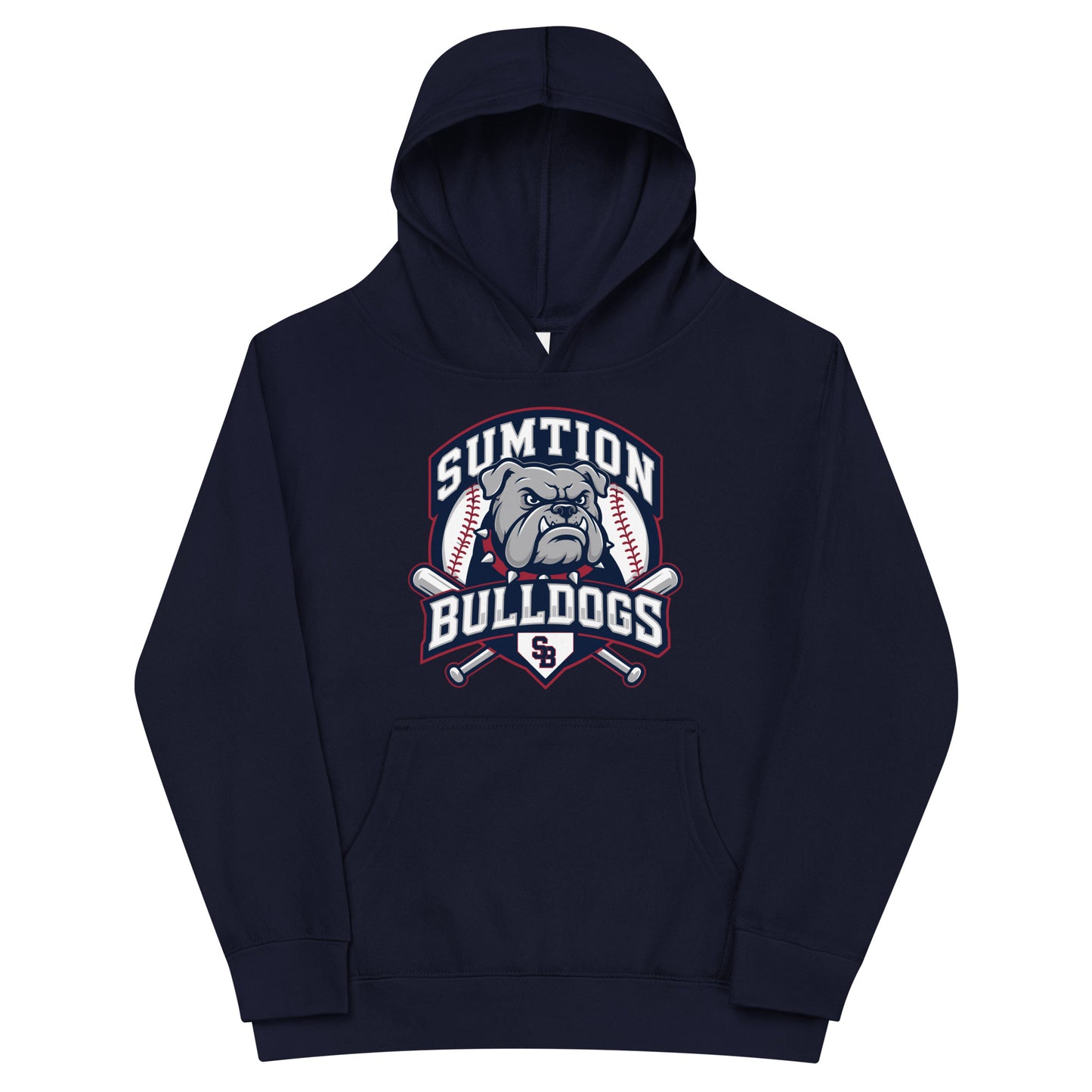 Performance | Youth Hoodie | Sumtion bulldogs | Emblem Logo
