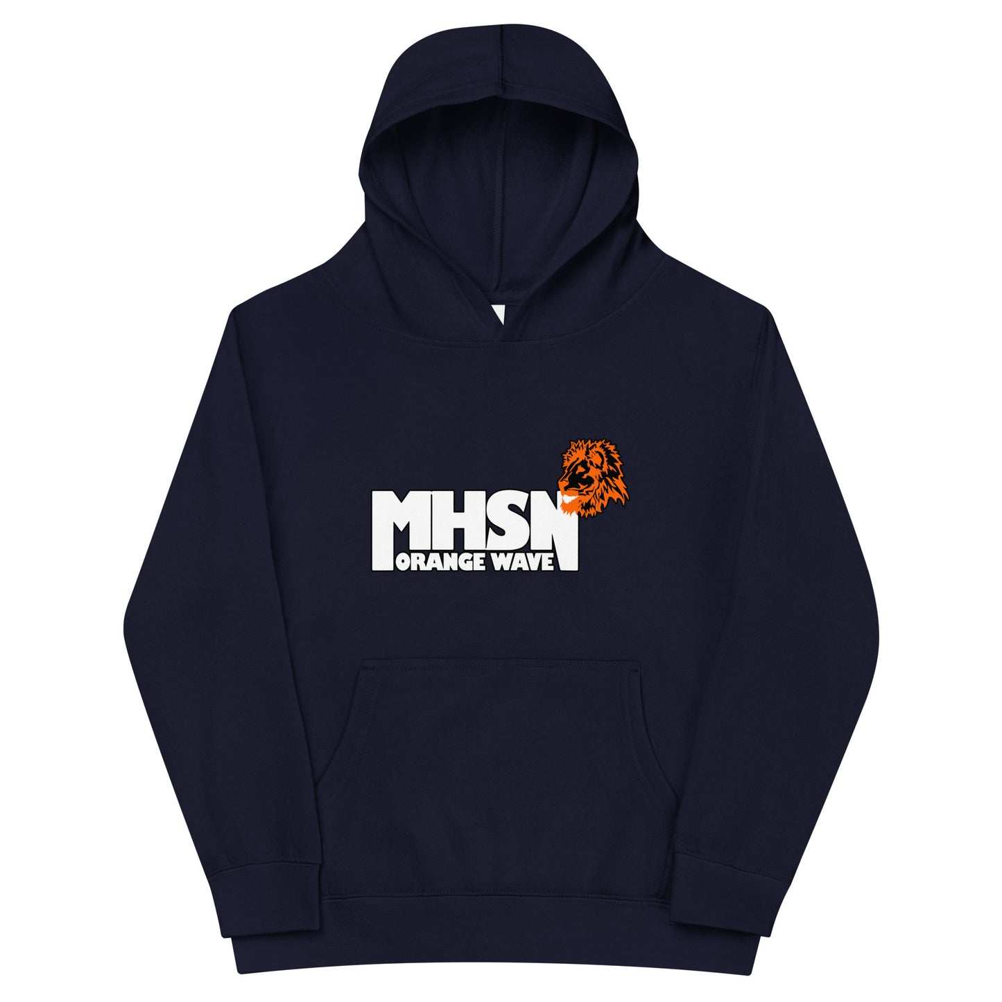 Performance | Youth Hoodie | Orange Wave Marching Band | Crest Logo