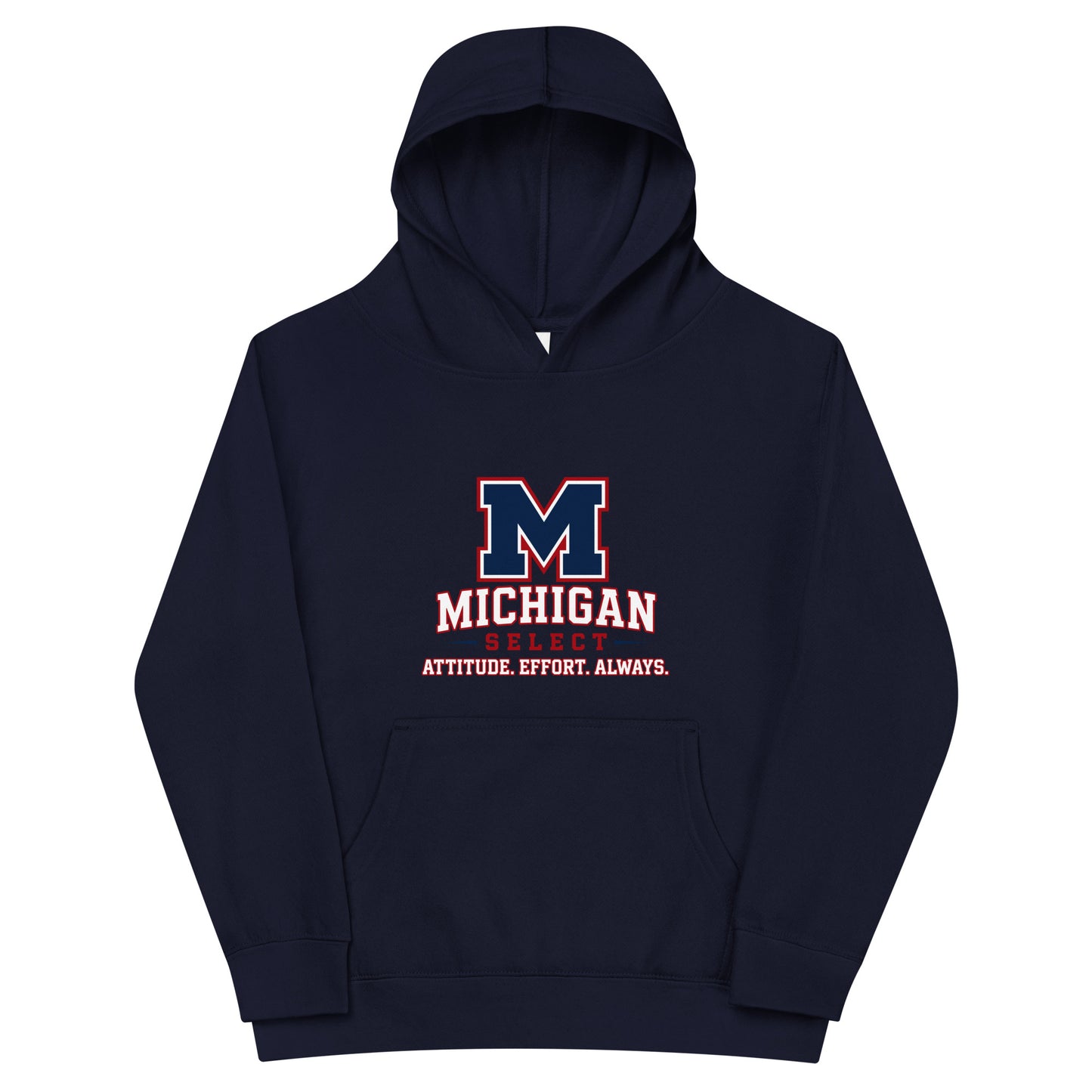Performance | Youth Hoodie | Michigan Select Baseball | Crest Logo