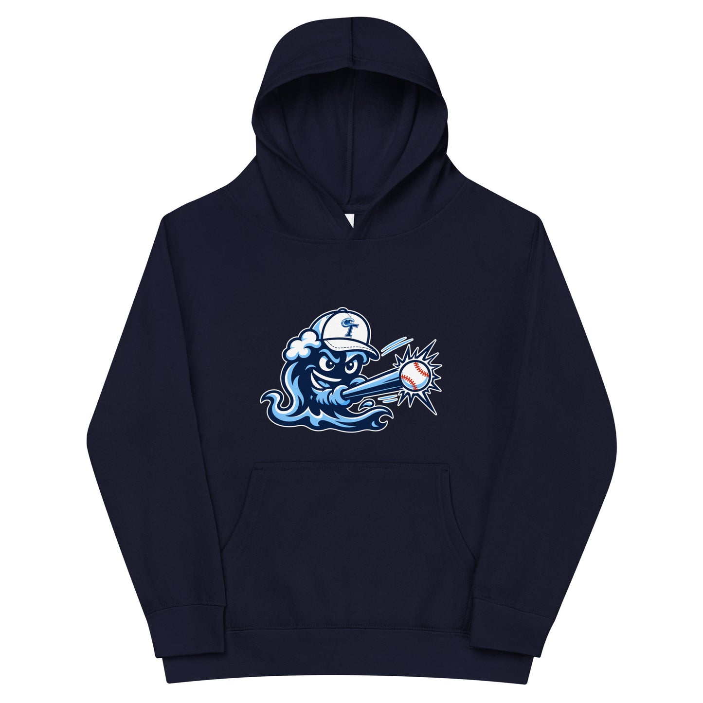 Performance | Youth Hoodie | Long Island Tides Baseball | Mascot Logo