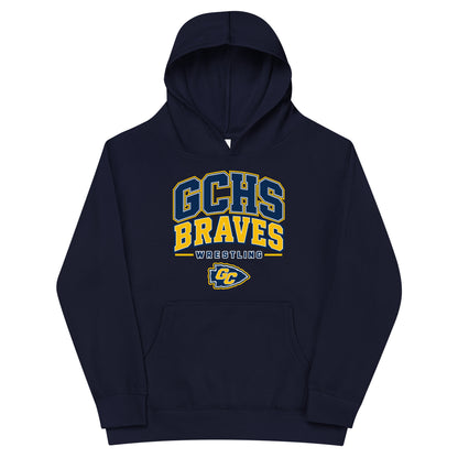 Performance | Youth Hoodie | Grant County High School Wrestling | Vanguard Logo