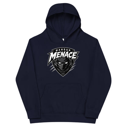 Performance | Youth Hoodie | Mandan Menace | Shield Logo