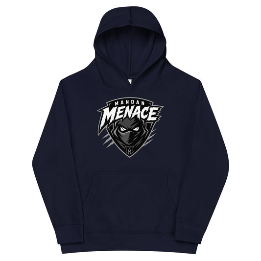 Performance | Youth Hoodie | Mandan Menace | Shield Logo