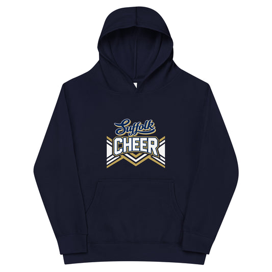 Performance | Youth Hoodie | Suffolk University Cheerleading | Vanguard Logo