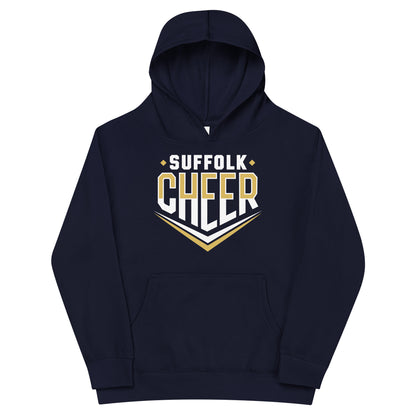 Performance | Youth Hoodie | Suffolk University Cheerleading | Emblem Logo