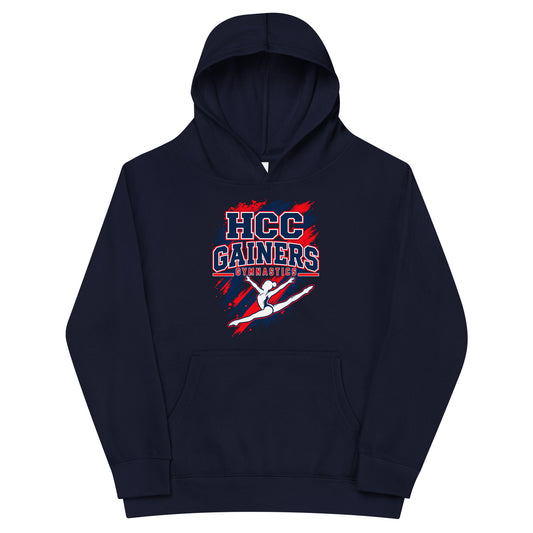 Performance | Youth Hoodie | HCC Gymnastics | Crest Logo
