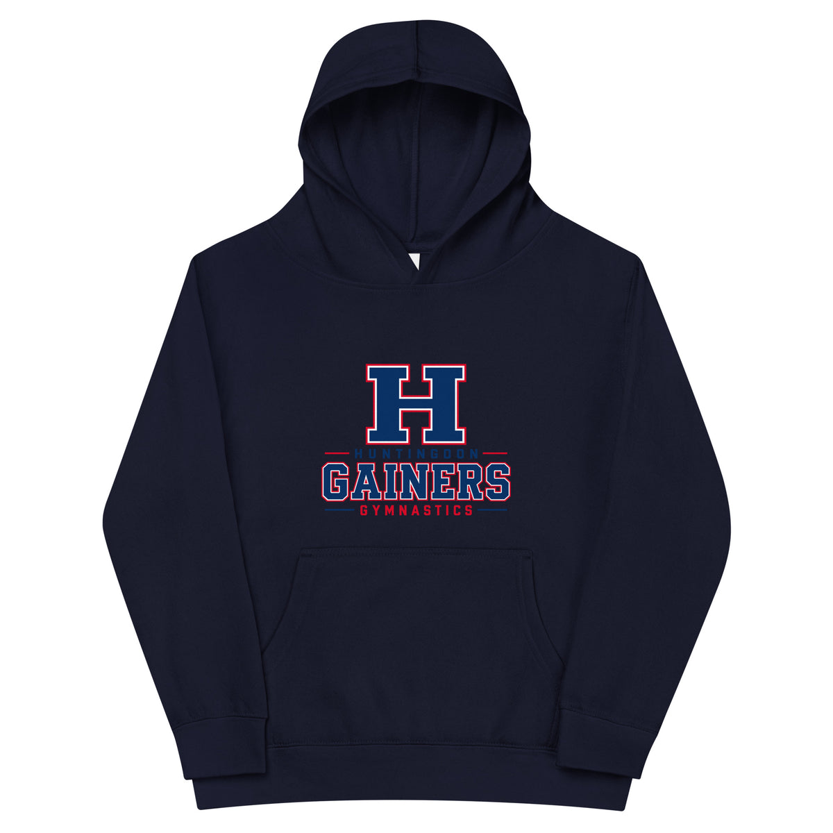 Performance | Youth Hoodie | HCC Gymnastics | Gainers Emblem Logo