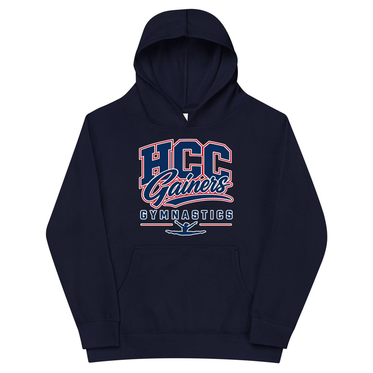Performance | Youth Hoodie | HCC Gymnastics | Apex Logo