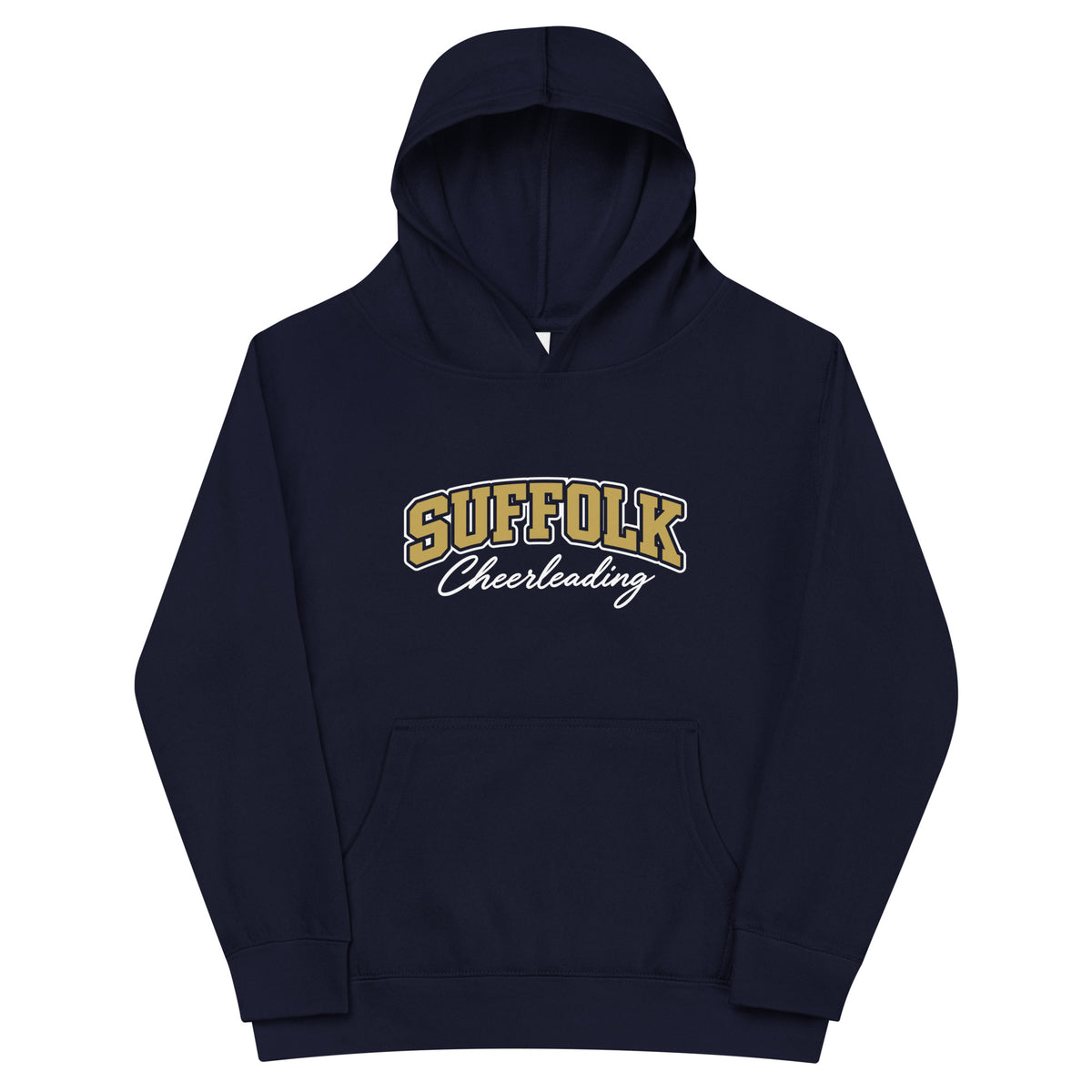 Performance | Youth Hoodie | Suffolk University Cheerleading | Valor Logo