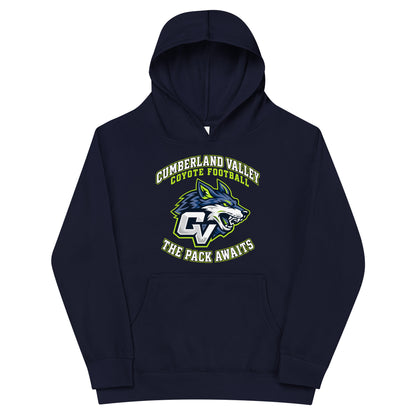 Performance | Youth Hoodie | Cumberland Valley Coyotes Football | Emblem Logo