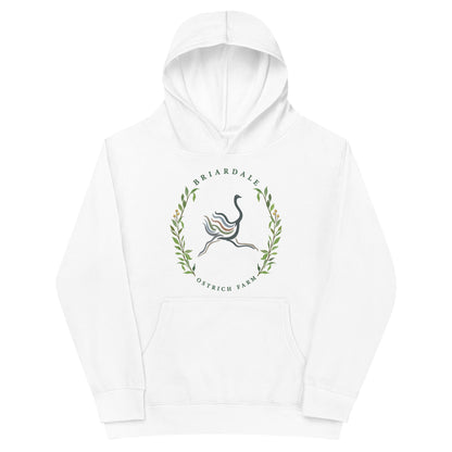 Performance | Youth Hoodie | Briardale Ostrich Farm | Crest Logo