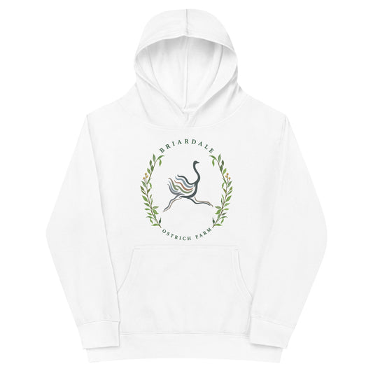 Performance | Youth Hoodie | Briardale Ostrich Farm | Crest Logo