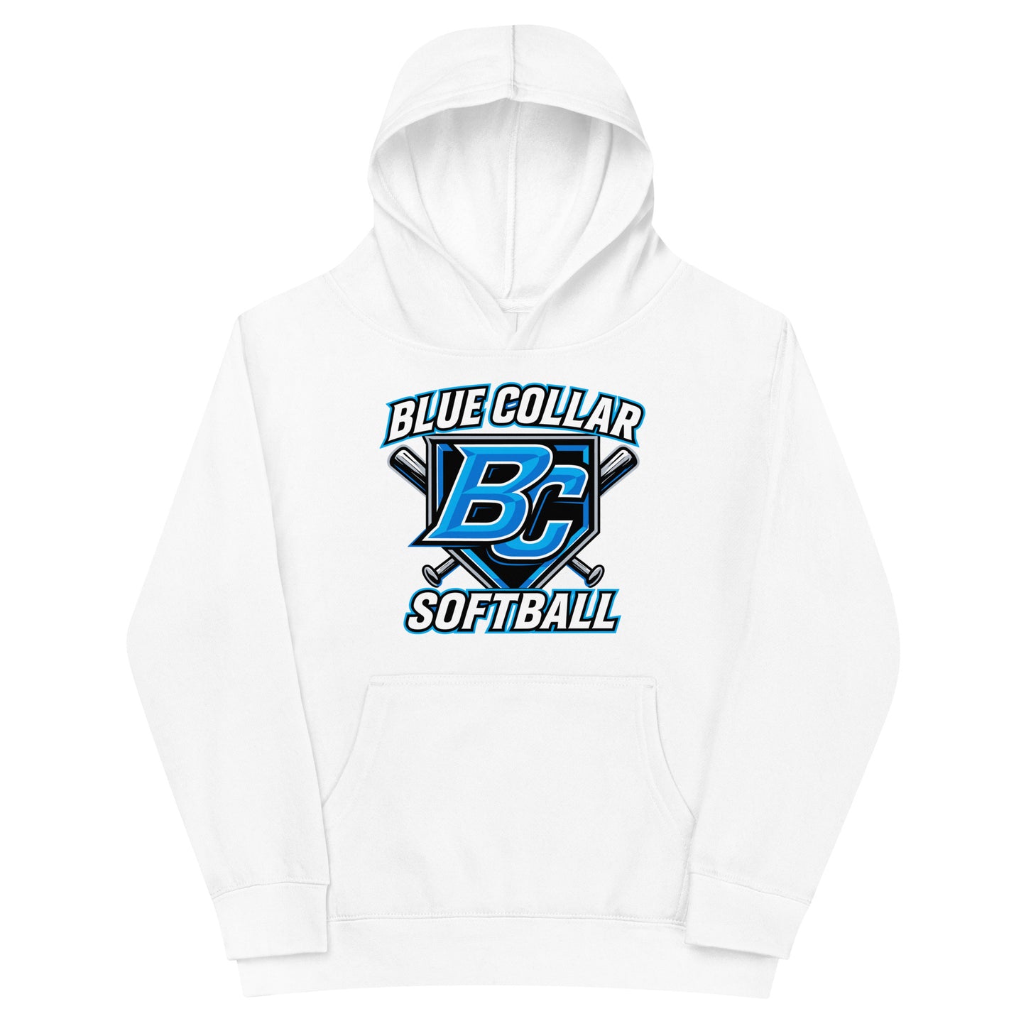 Performance | Youth Hoodie | Blue Collar Softball 2034 | Shield Logo