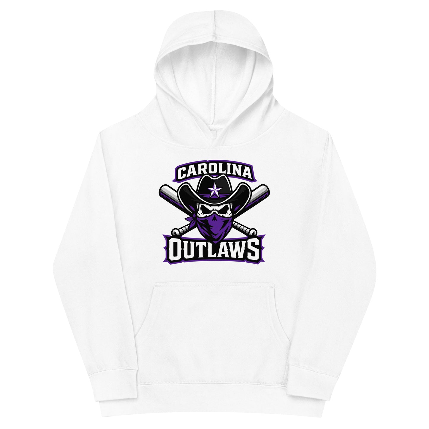 Performance | Youth Hoodie | Carolina Outlaws Baseball | Crest Logo