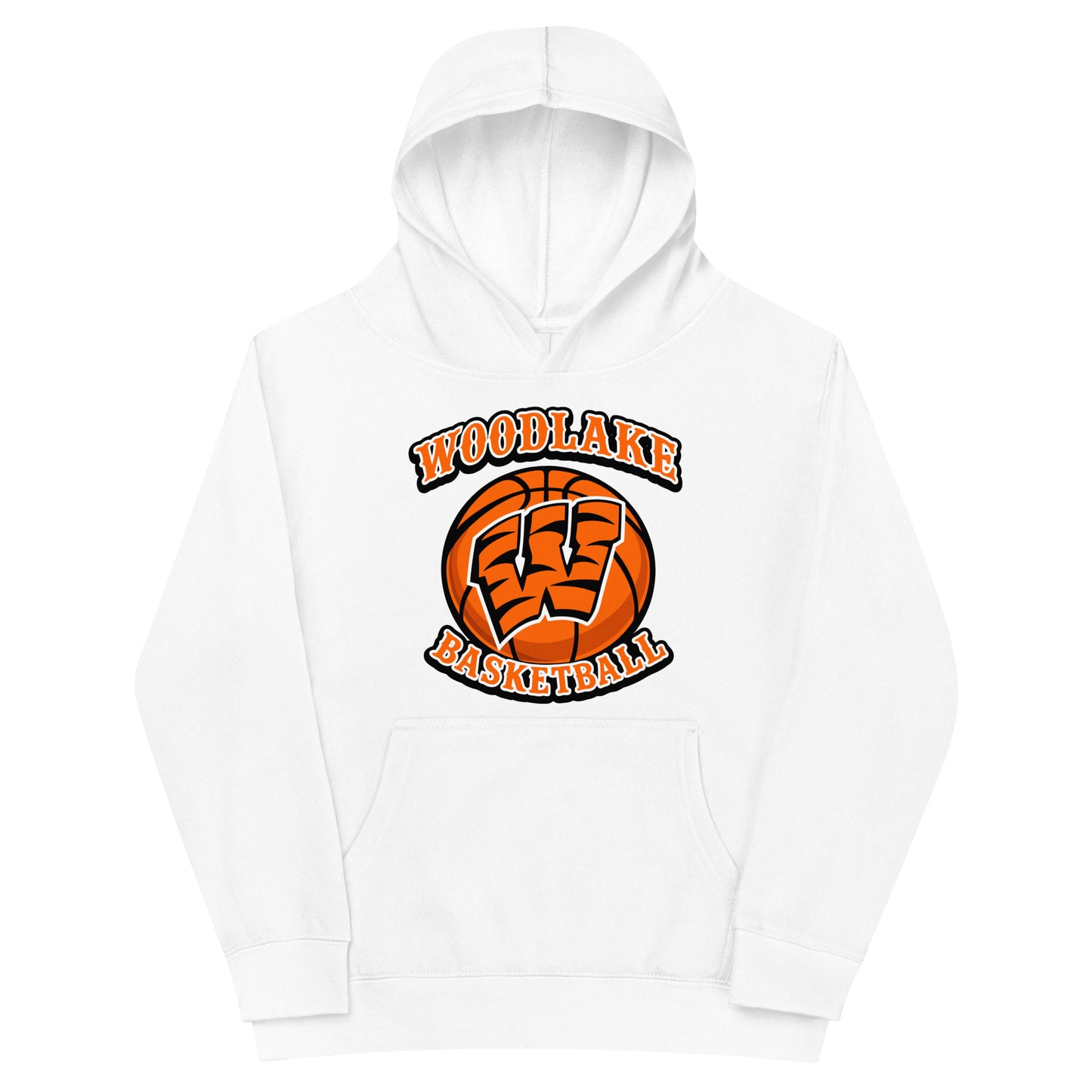 Performance | Youth Hoodie | Woodlake Boys Basketball | Athletics Logo