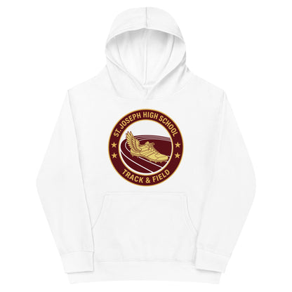 Performance | Youth Hoodie | St. Joseph High School - Track & Field | Badge Logo