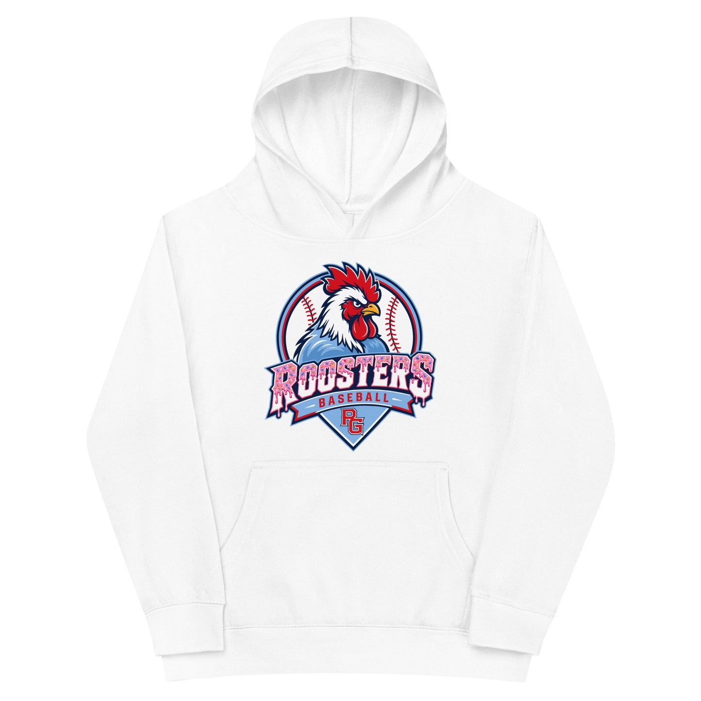 Performance | Youth Hoodie | Rooster Nation | Emblem Logo