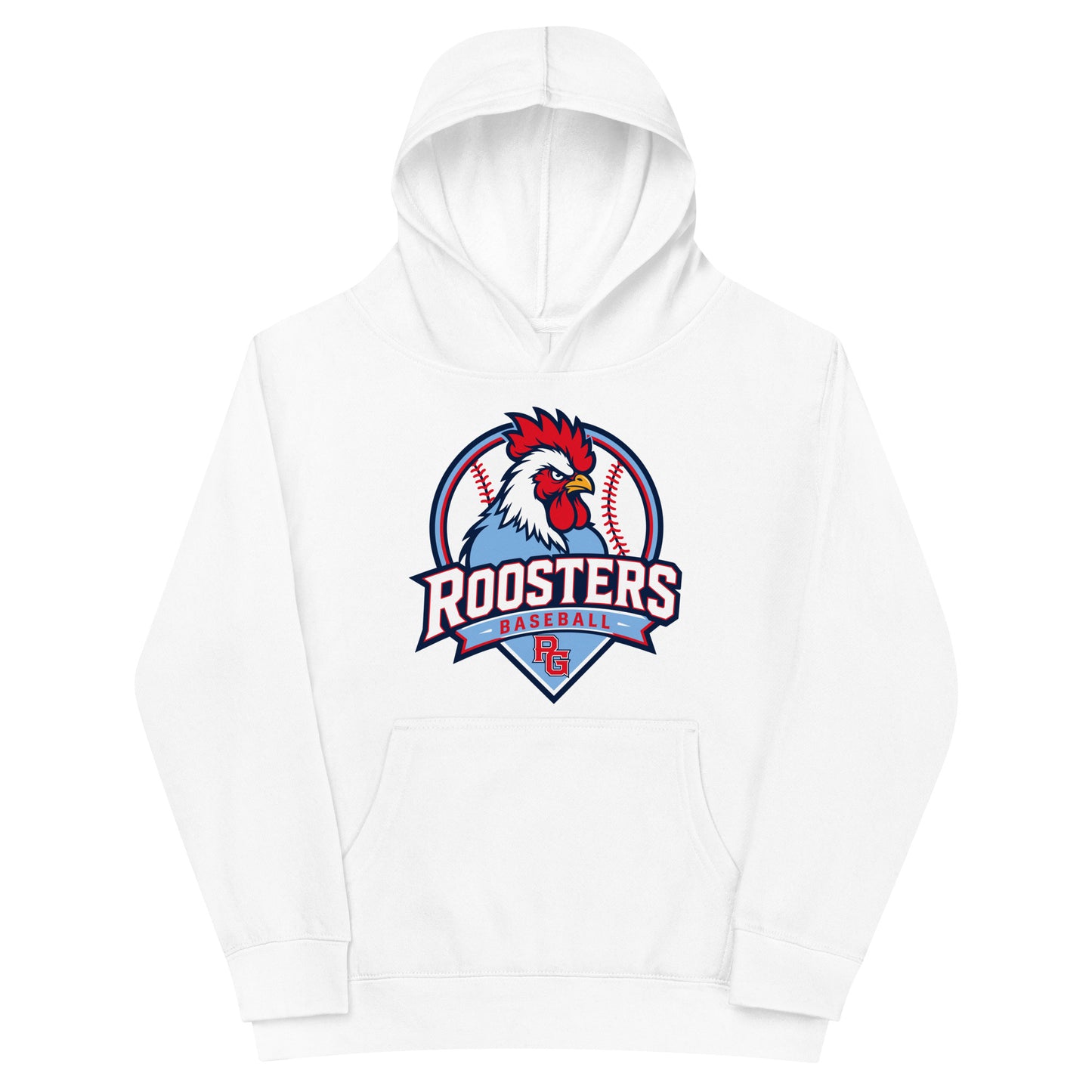 Performance | Youth Hoodie | Rooster Nation | Athletic Crest Logo