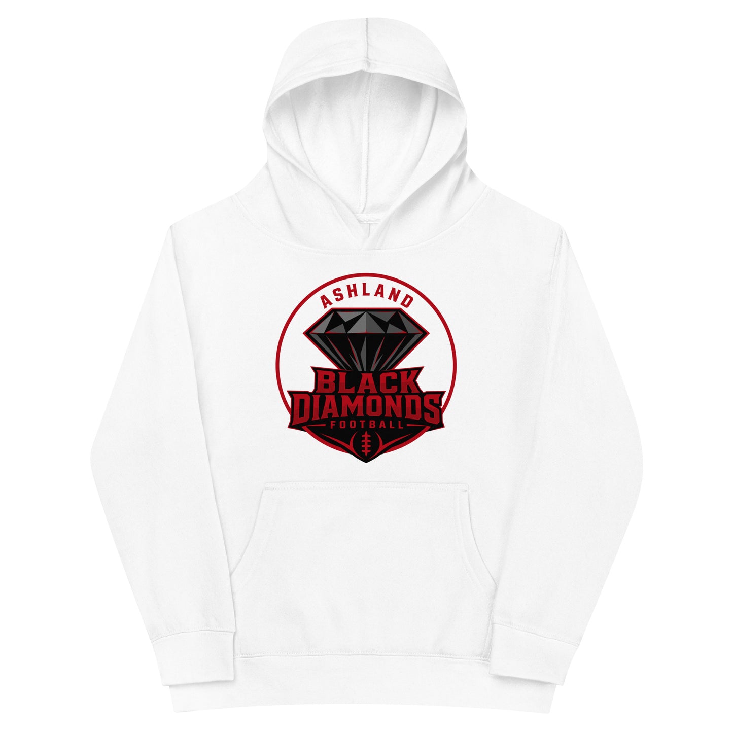 Performance | Youth Hoodie | Ashland Black Diamonds | Badge Logo