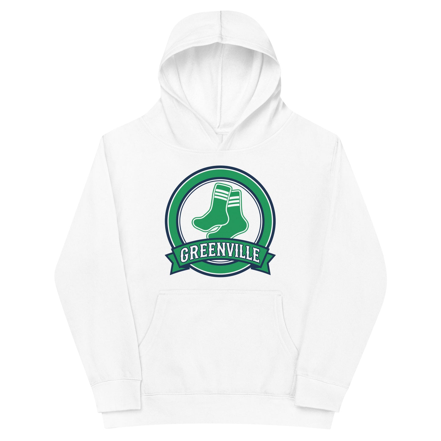 Performance | Youth Hoodie | Greenville Sox | Badge Logo