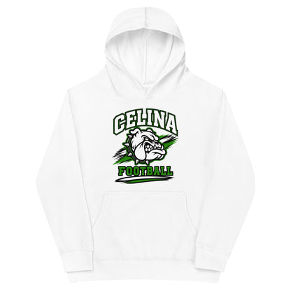 Performance | Youth Hoodie | Celina Black Football | Emblem Logo