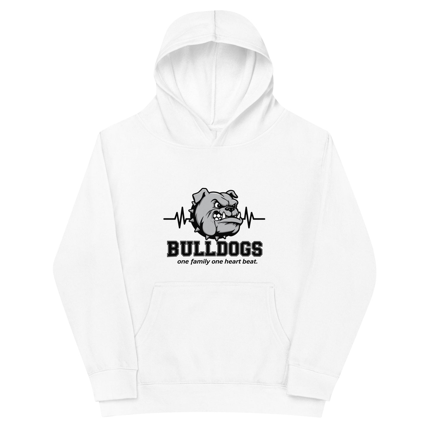 Performance | Youth Hoodie | Celina Recreational Football Black | Bulldogs Crest Logo