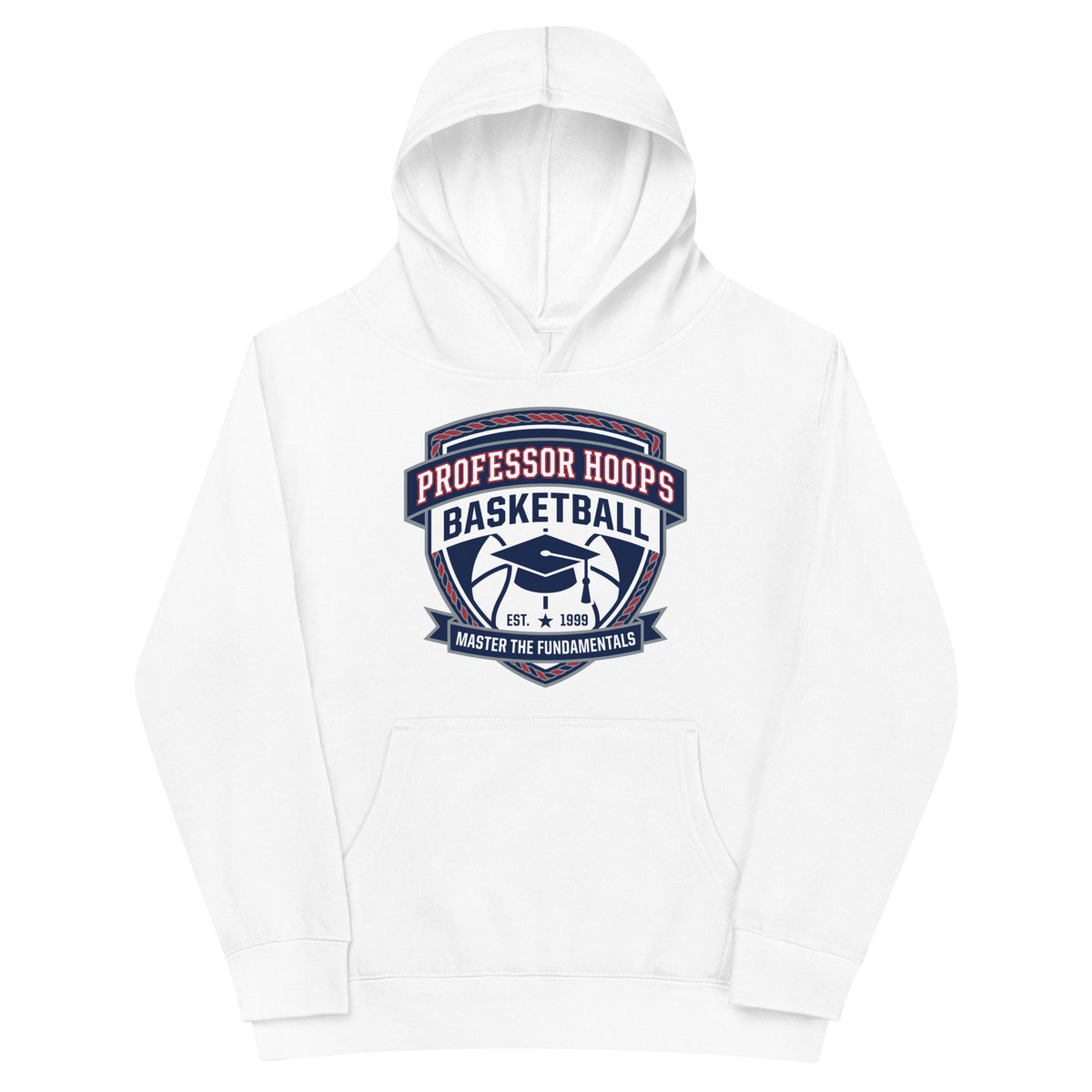 Performance | Youth Hoodie | Professor Hoops Basketball | Crest Logo