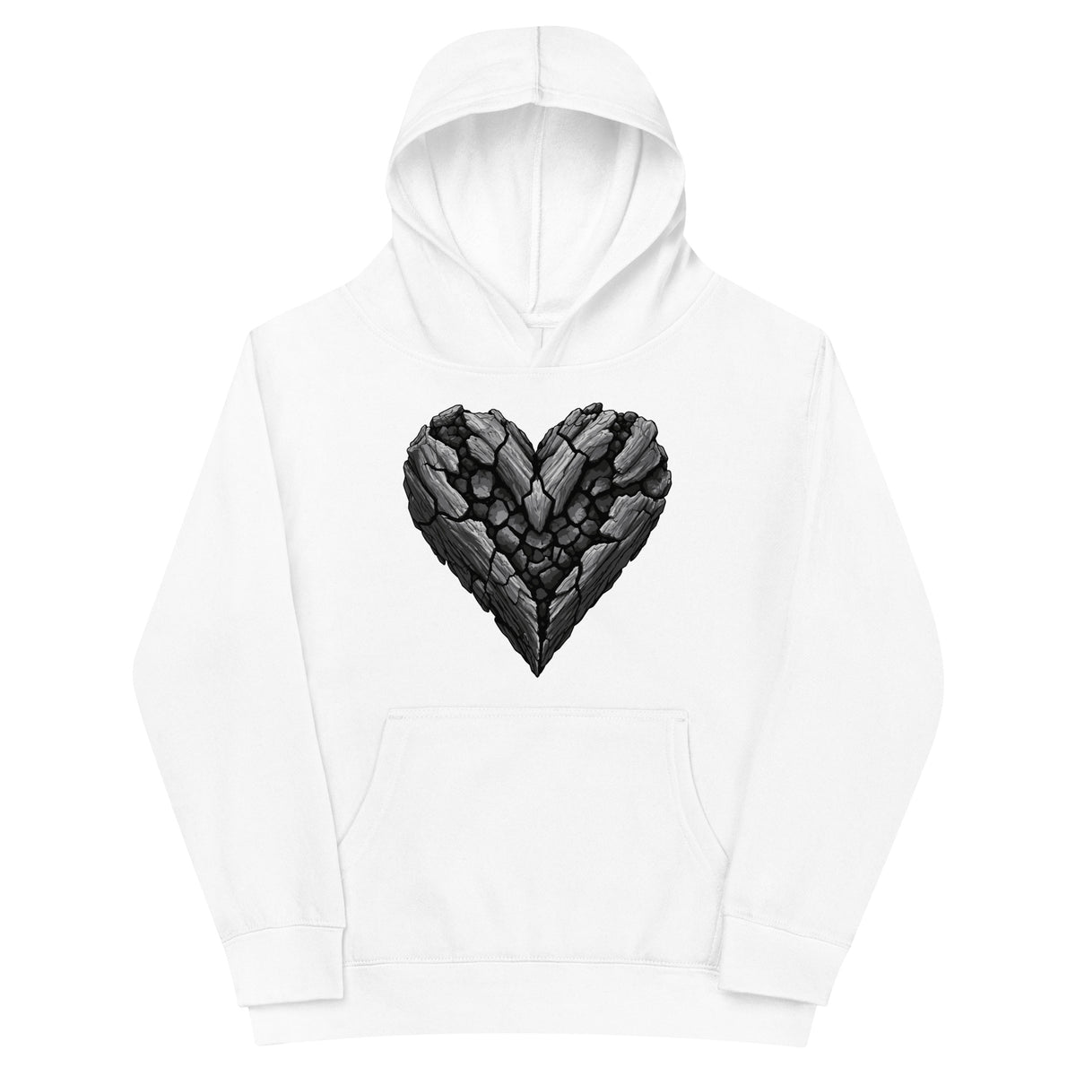 Performance | Youth Hoodie | Obsidian Heartbeat | Emblem Logo