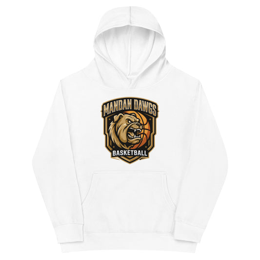 Performance | Youth Hoodie | Mandan Dawgs Basketball | Shield Logo