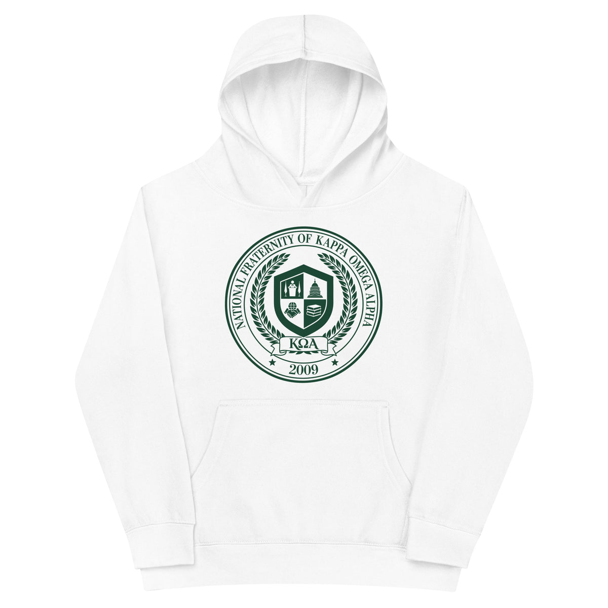 Performance | Youth Hoodie | Kappa Omega Alpha | Badge Logo