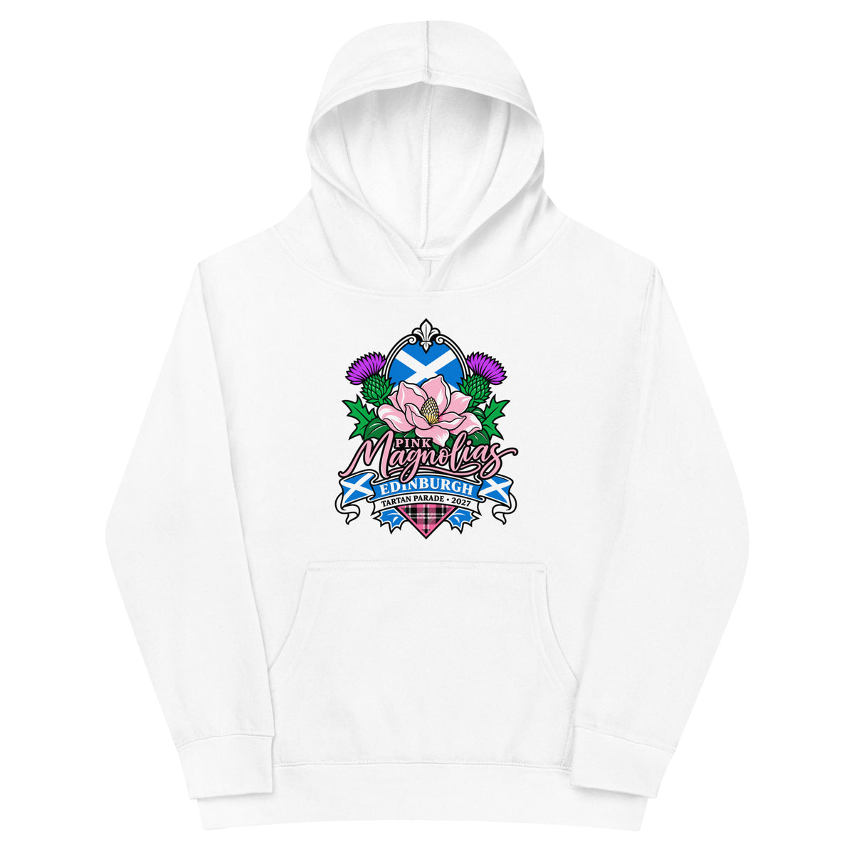 Performance | Youth Hoodie | Pink Magnolias Dance | Valor Logo