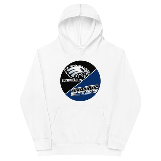 Performance | Youth Hoodie | Edison Eagles/CWA Wrestling | Badge Logo