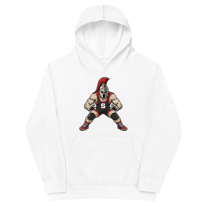 Performance | Youth Hoodie | Spartan Wrestling Club | Mascot Logo
