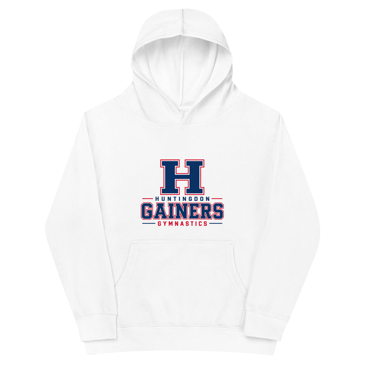 Performance | Youth Hoodie | HCC Gymnastics | Gainers Emblem Logo