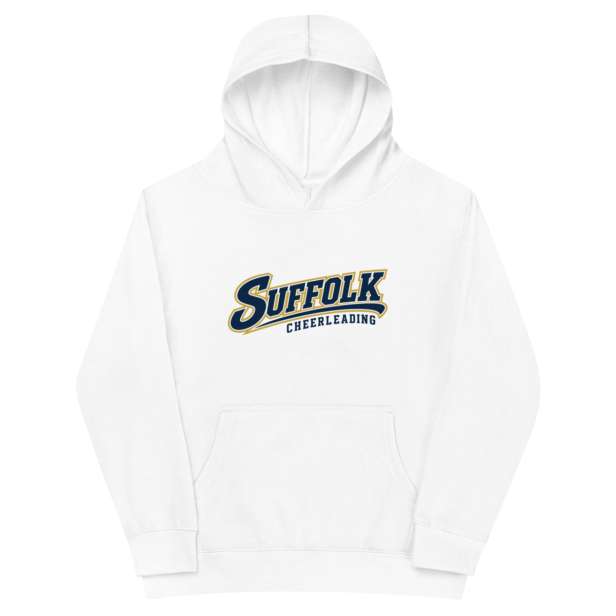 Performance | Youth Hoodie | Suffolk University Cheerleading | Athletics Logo