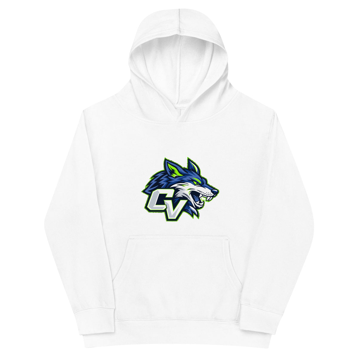 Performance | Youth Hoodie | Cumberland Valley Coyotes Football | Crest Logo