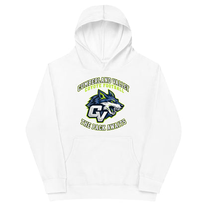 Performance | Youth Hoodie | Cumberland Valley Coyotes Football | Emblem Logo