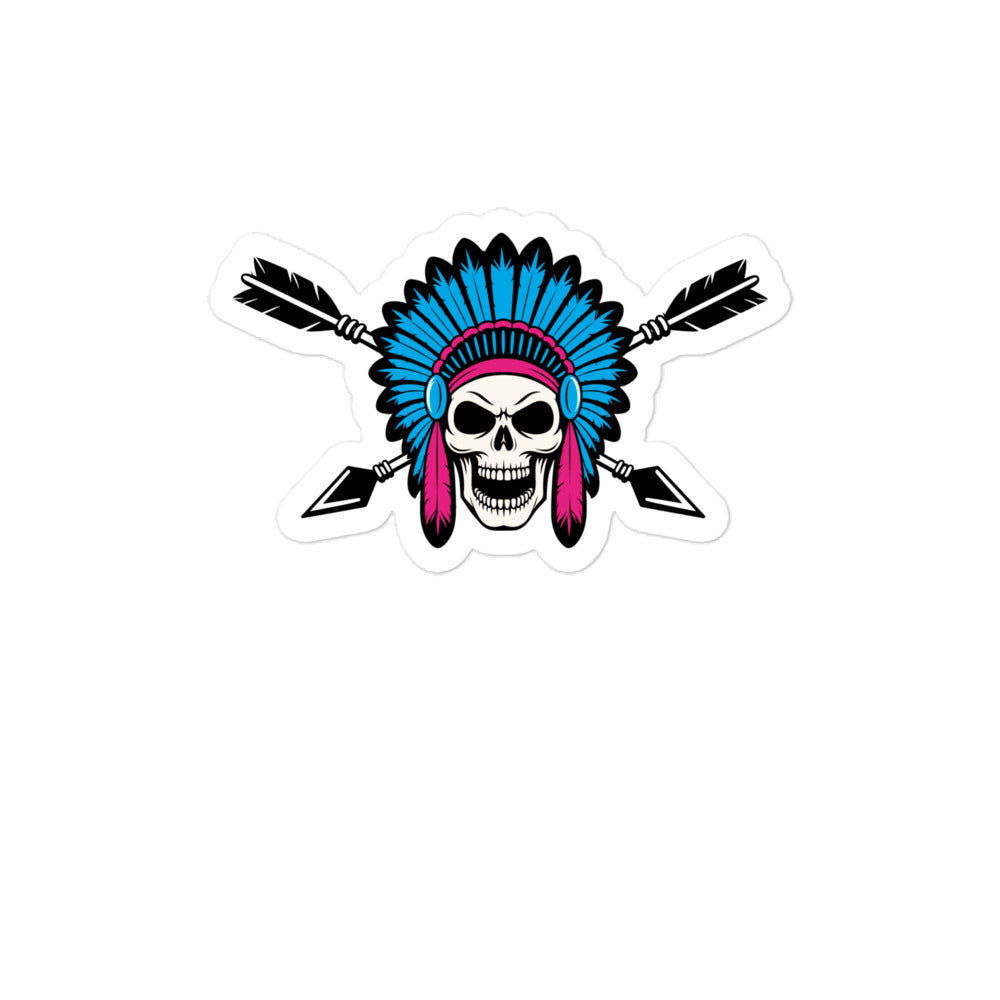 Stickers | Savage Softball | Chief Skullcrest Logo